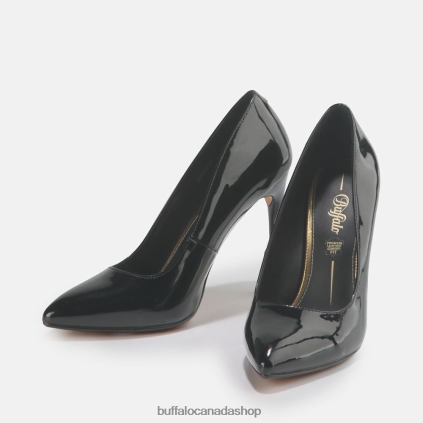 Juliette Pump Black Buffalo ZL64TZ394 |Heels