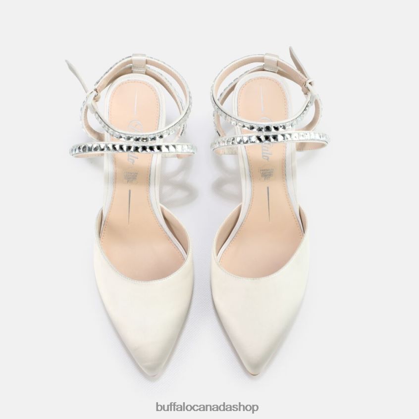Nadia pump Ivory Buffalo ZL64TZ925 |Heels