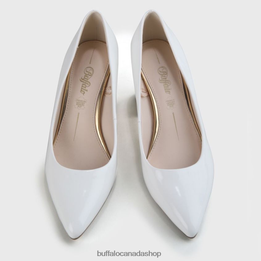 Raquel pump Ivory Buffalo ZL64TZ155 |Heels