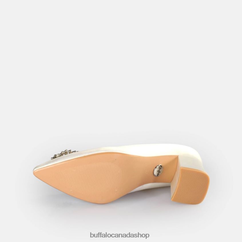 Robyn Glam Heeled Sandals Ivory Buffalo ZL64TZ276 |Heels