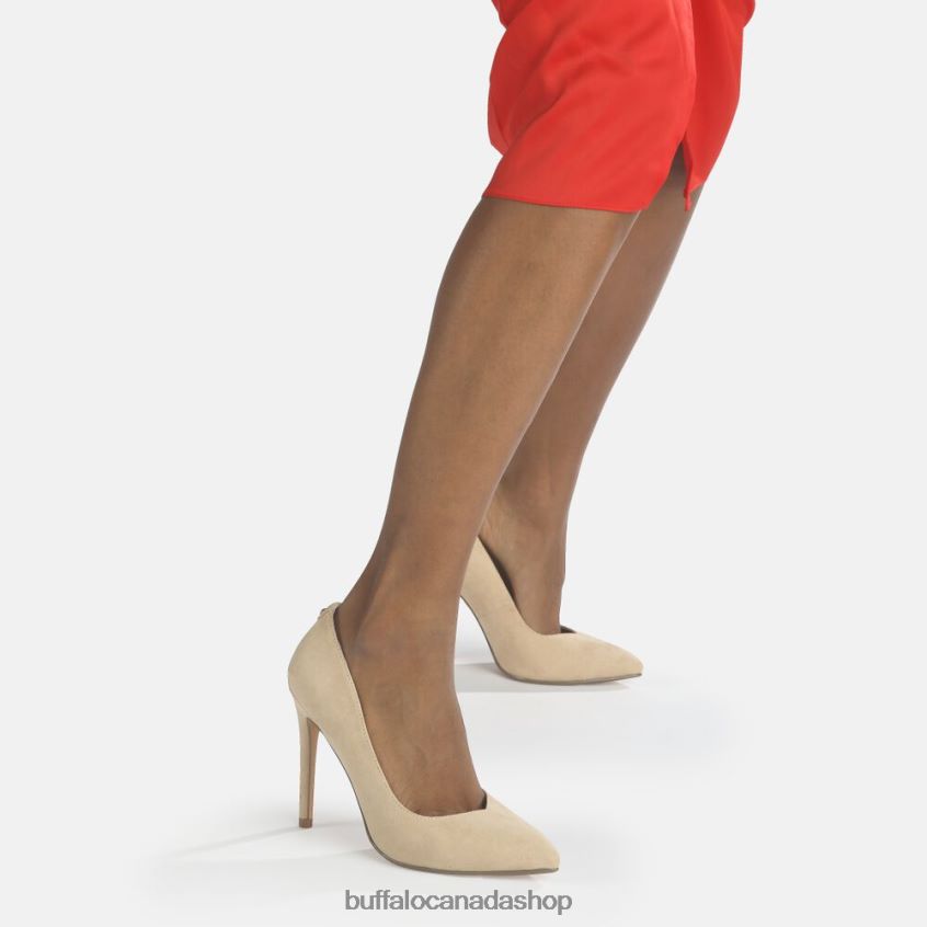 Sabella Pump Beige Buffalo ZL64TZ762 |Heels