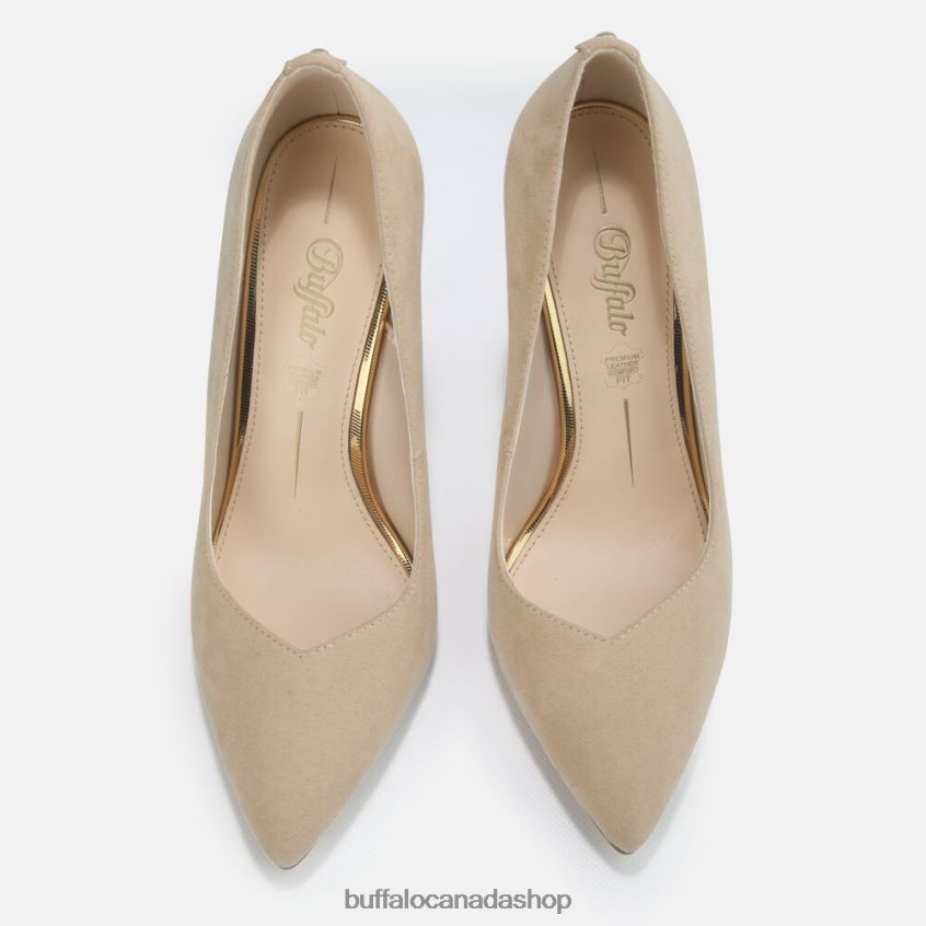 Sabella Pump Beige Buffalo ZL64TZ762 |Heels