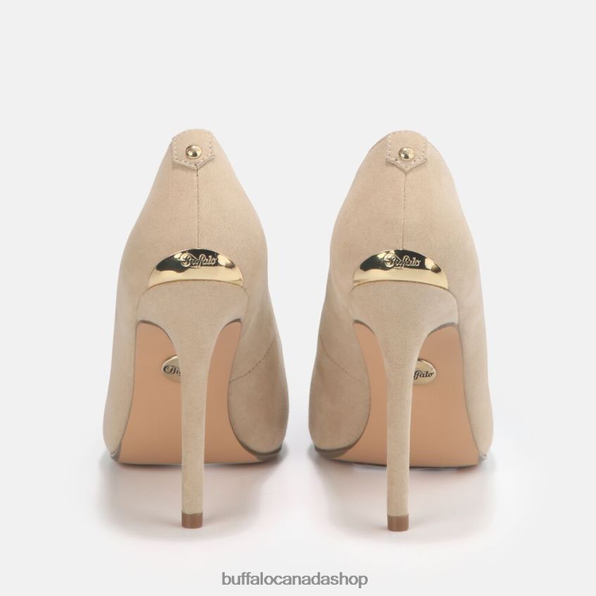 Sabella Pump Beige Buffalo ZL64TZ762 |Heels