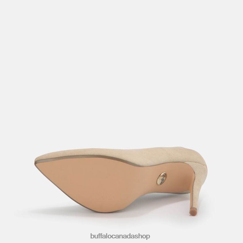 Sabella Pump Beige Buffalo ZL64TZ762 |Heels