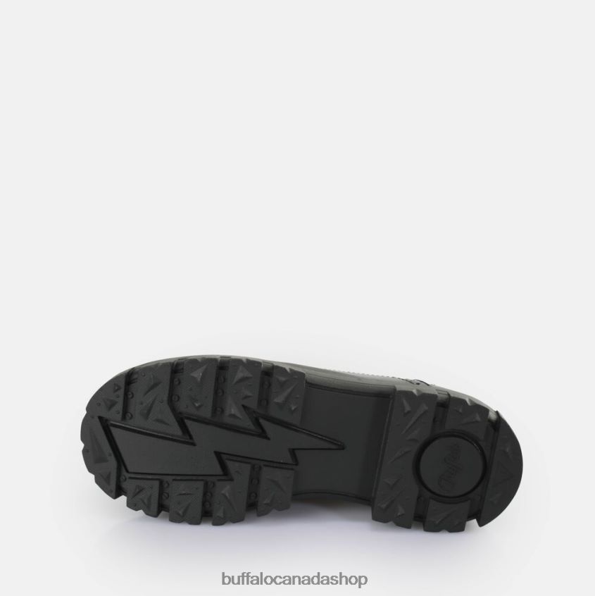 Aspha Brogue Loafers vegan Black Buffalo ZL64TZ160 |Loafers