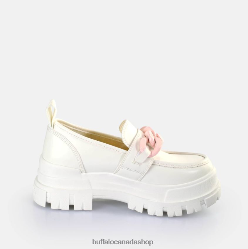 Aspha Chain Loafers vegan White Buffalo ZL64TZ597 |Loafers