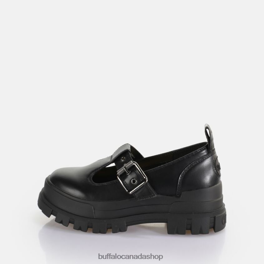 Aspha Jane Loafer vegan Black Buffalo ZL64TZ274 |Loafers