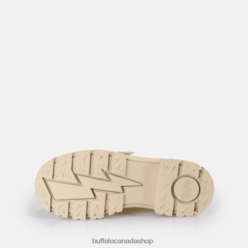 Aspha Loafer Buckle vegan Beige Buffalo ZL64TZ581 |Loafers