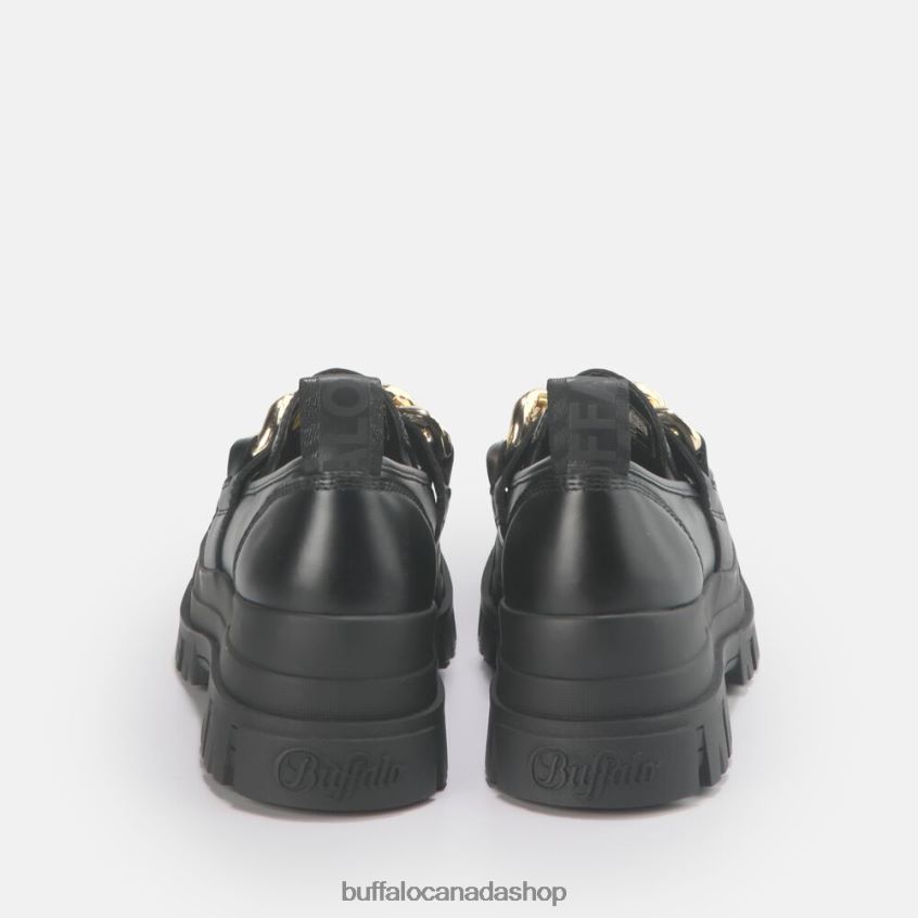 Aspha Loafer Chain Black Buffalo ZL64TZ803 |Loafers