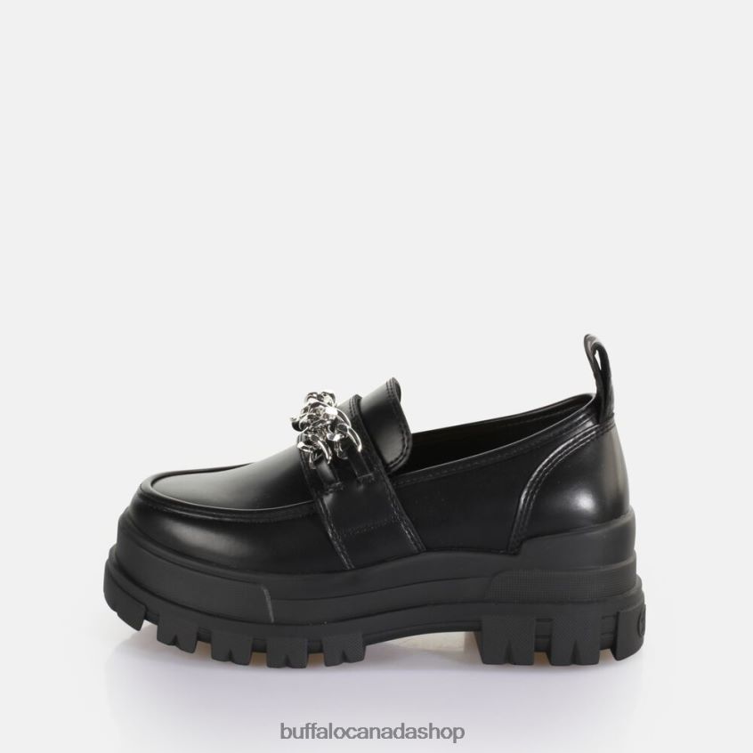 Aspha Loafer TC loafer vegan Black/Silver Buffalo ZL64TZ427 |Loafers