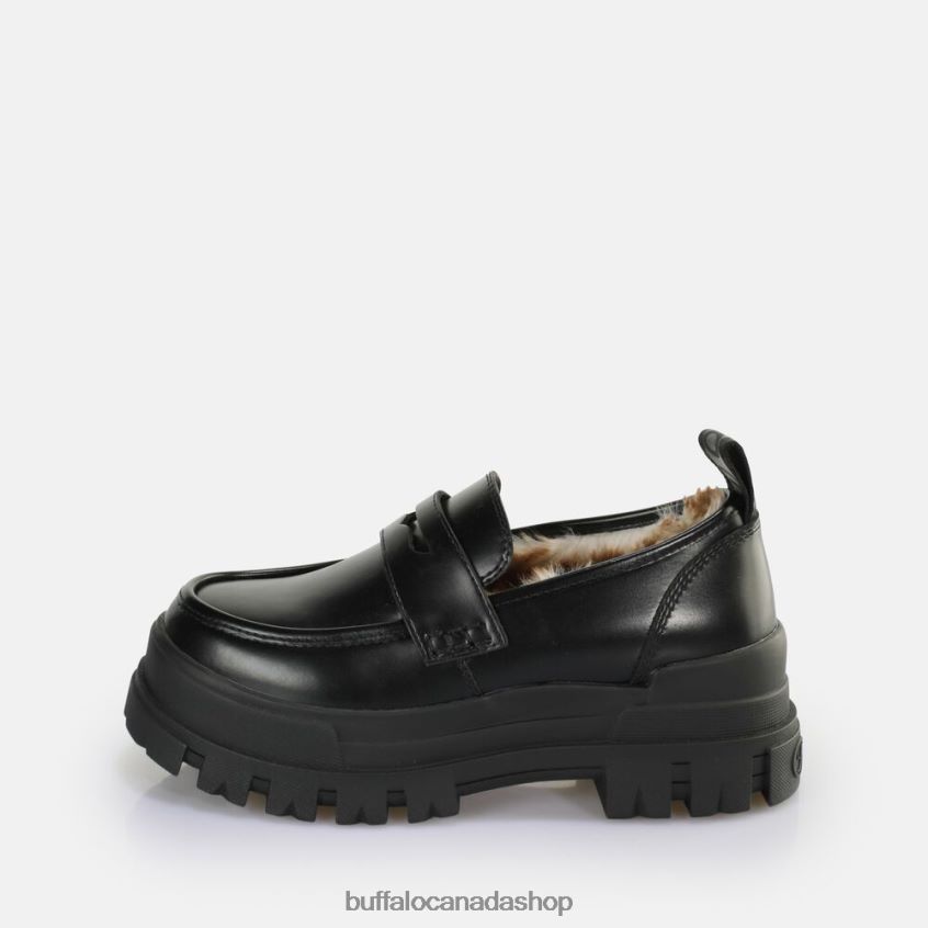 Aspha Loafer Warm Loafer vegan Black Buffalo ZL64TZ709 |Loafers