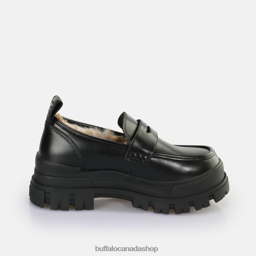 Aspha Loafer Warm Loafer vegan Black Buffalo ZL64TZ709 |Loafers