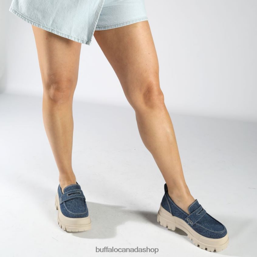 Aspha Loafer vegan Black Buffalo ZL64TZ243 |Loafers