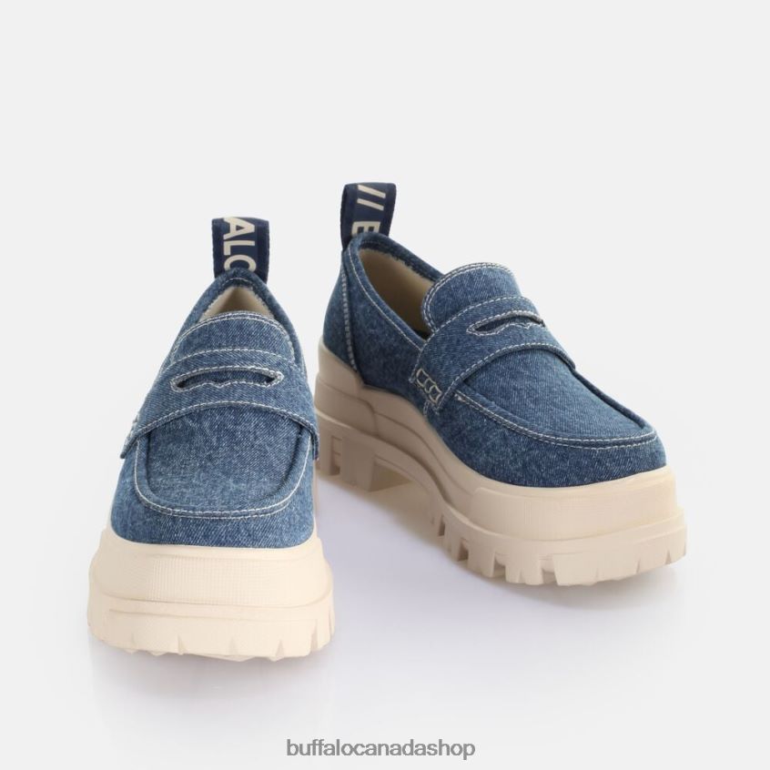 Aspha Loafer vegan Black Buffalo ZL64TZ243 |Loafers