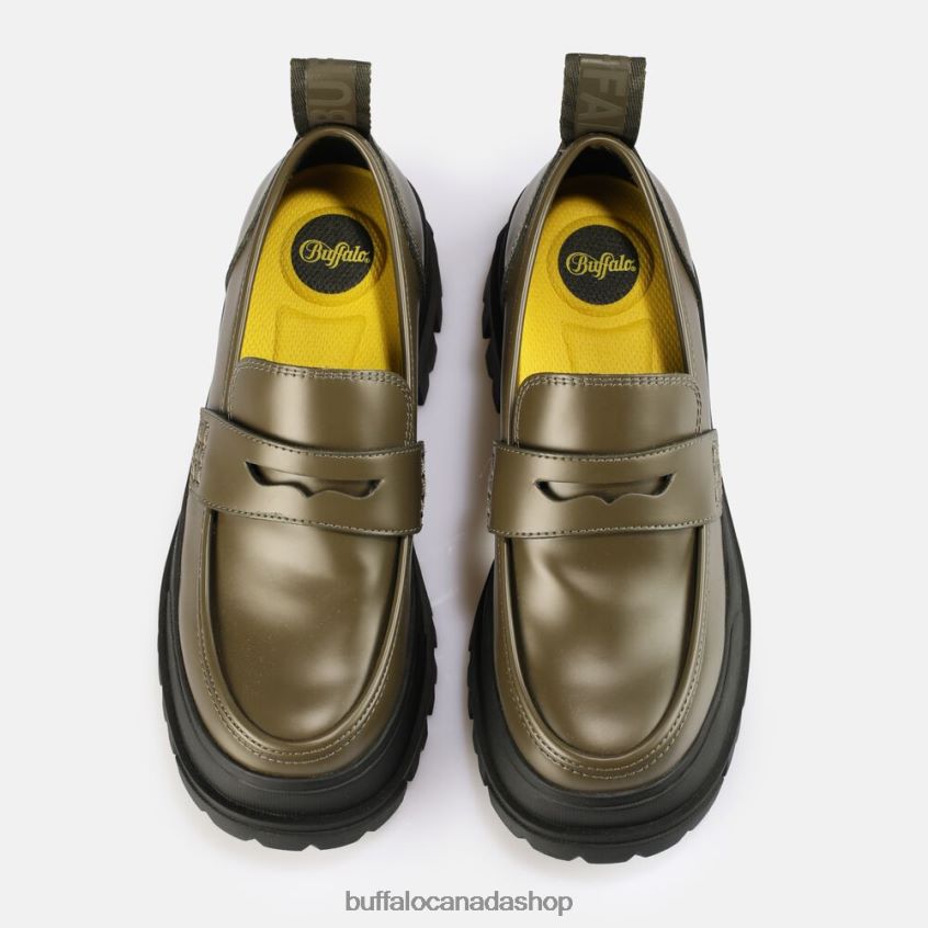 Aspha Loafer vegan Khaki Buffalo ZL64TZ241 |Loafers