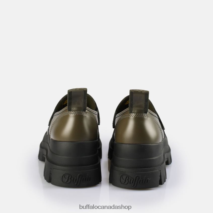 Aspha Loafer vegan Khaki Buffalo ZL64TZ241 |Loafers