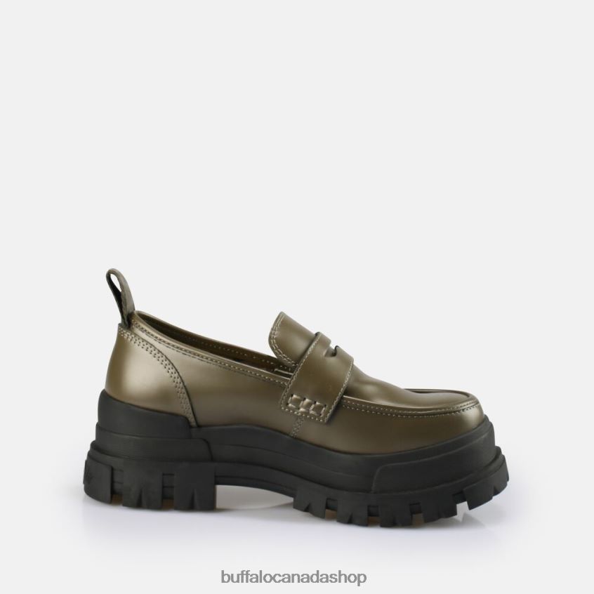 Aspha Loafer vegan Khaki Buffalo ZL64TZ241 |Loafers