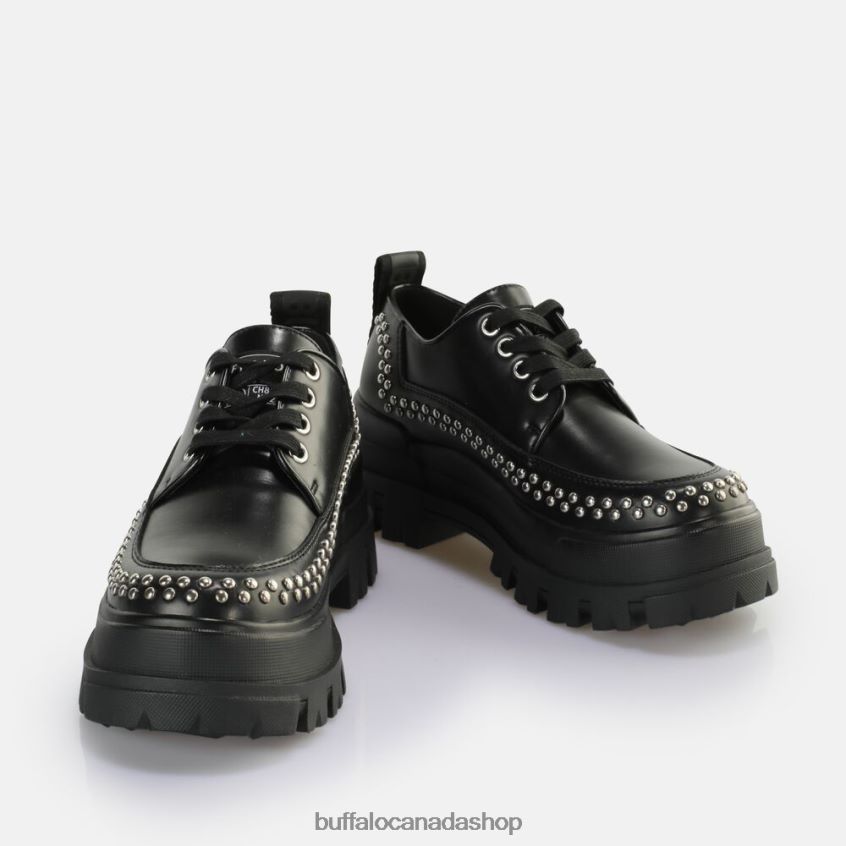 Aspha Pin LO Loafer vegan Black Buffalo ZL64TZ531 |Loafers