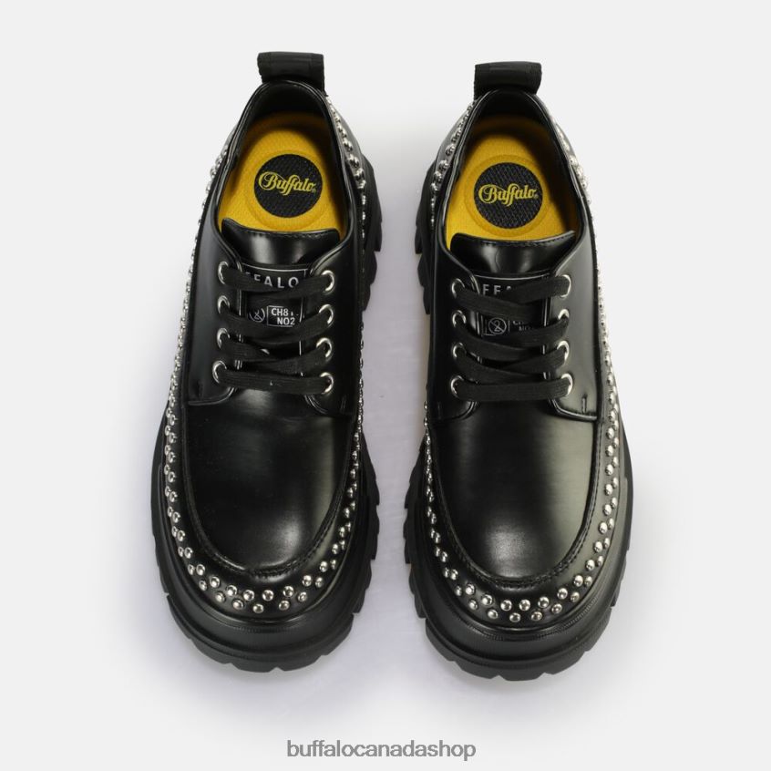 Aspha Pin LO Loafer vegan Black Buffalo ZL64TZ531 |Loafers