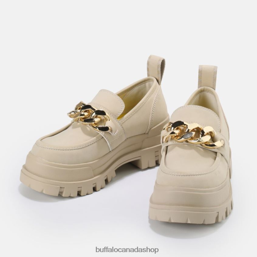 Aspha loafer chain vegan Creme Buffalo ZL64TZ595 |Loafers