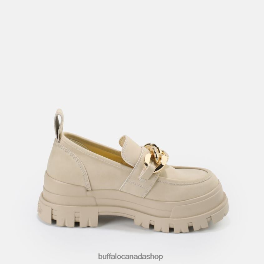 Aspha loafer chain vegan Creme Buffalo ZL64TZ595 |Loafers