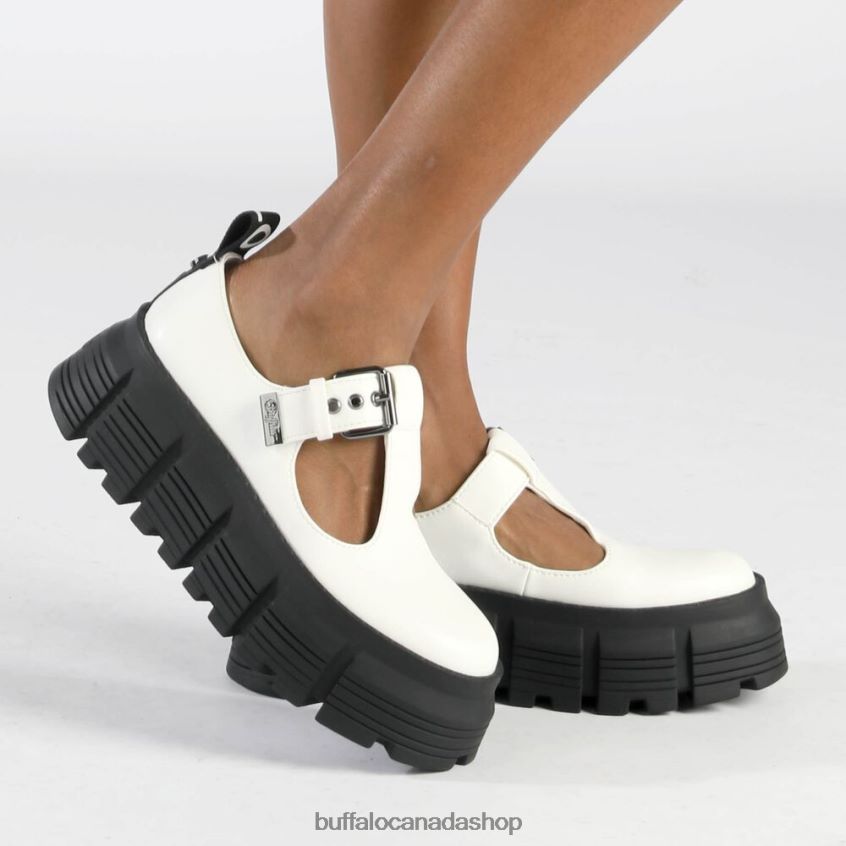 Ava Mary Loafers vegan White Buffalo ZL64TZ524 |Loafers