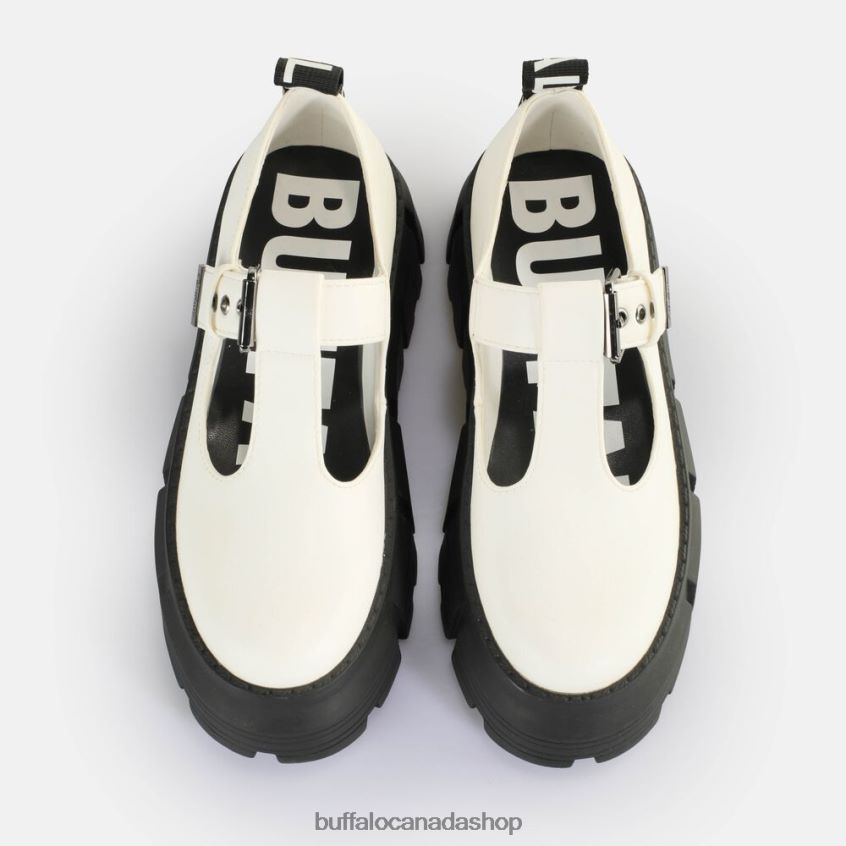 Ava Mary Loafers vegan White Buffalo ZL64TZ524 |Loafers