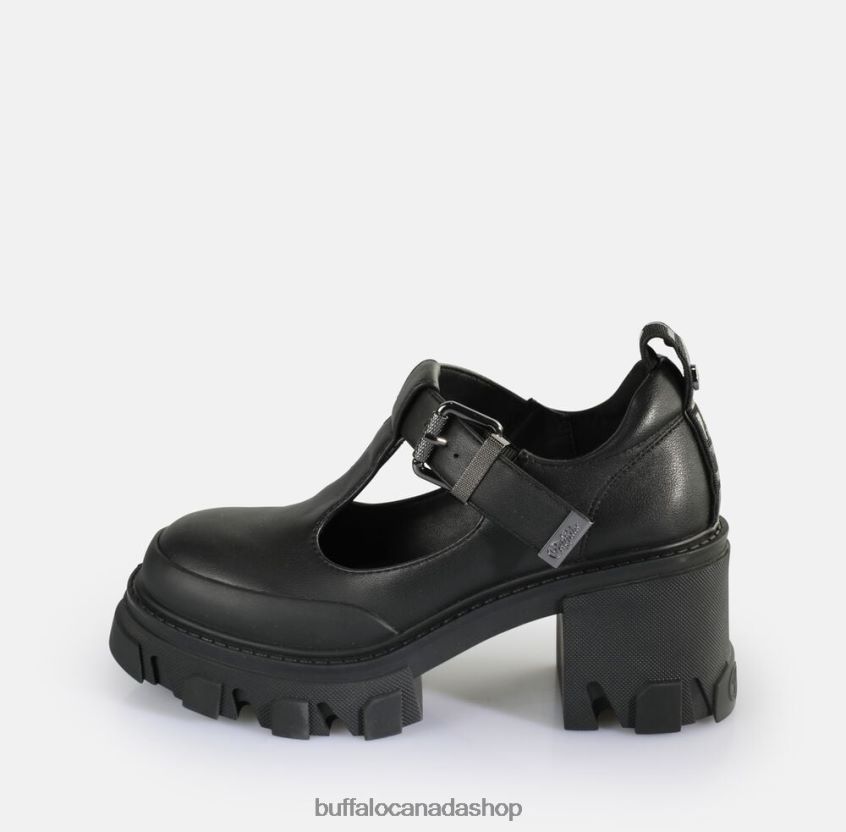 Riot Jane Loafers vegan Black Buffalo ZL64TZ441 |Loafers