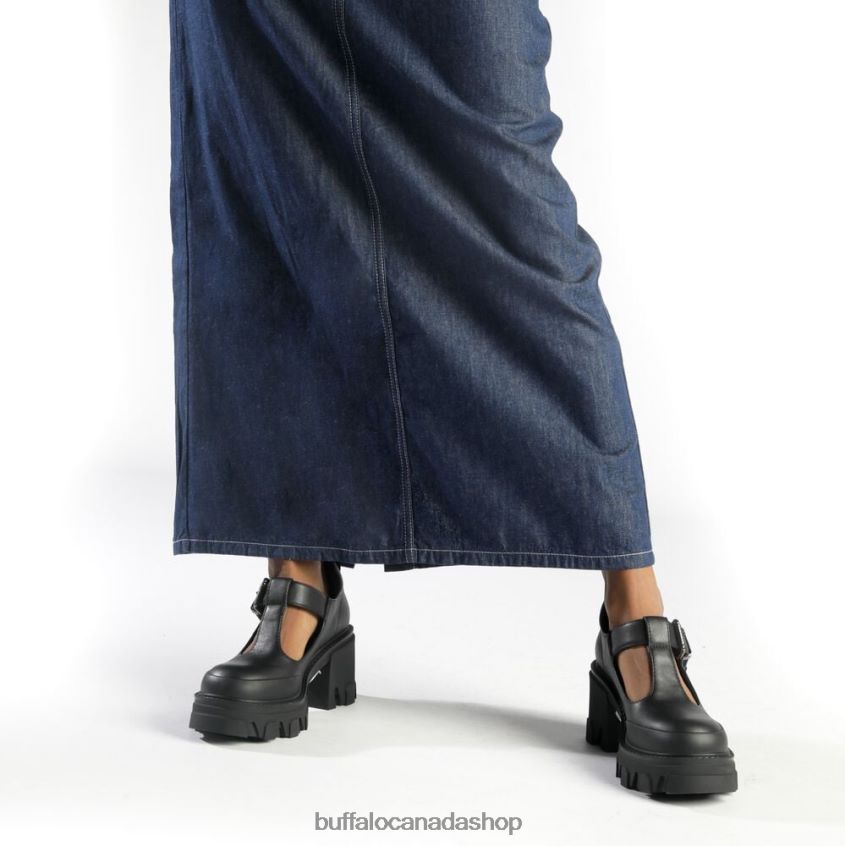 Riot Jane Loafers vegan Black Buffalo ZL64TZ441 |Loafers