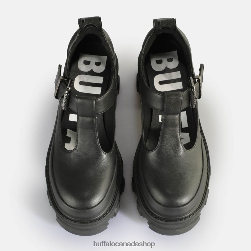 Riot Jane Loafers vegan Black Buffalo ZL64TZ441 |Loafers