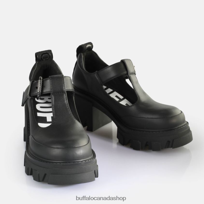 Riot Jane Loafers vegan Black Buffalo ZL64TZ441 |Loafers