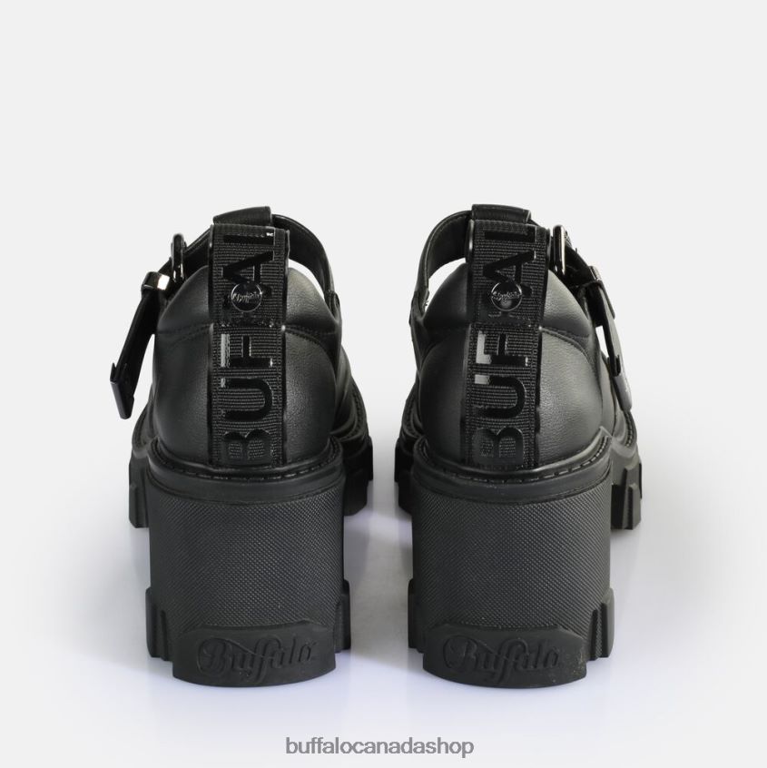 Riot Jane Loafers vegan Black Buffalo ZL64TZ441 |Loafers