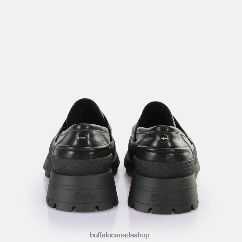 Rude Loafer vegan Black Buffalo ZL64TZ647 |Loafers