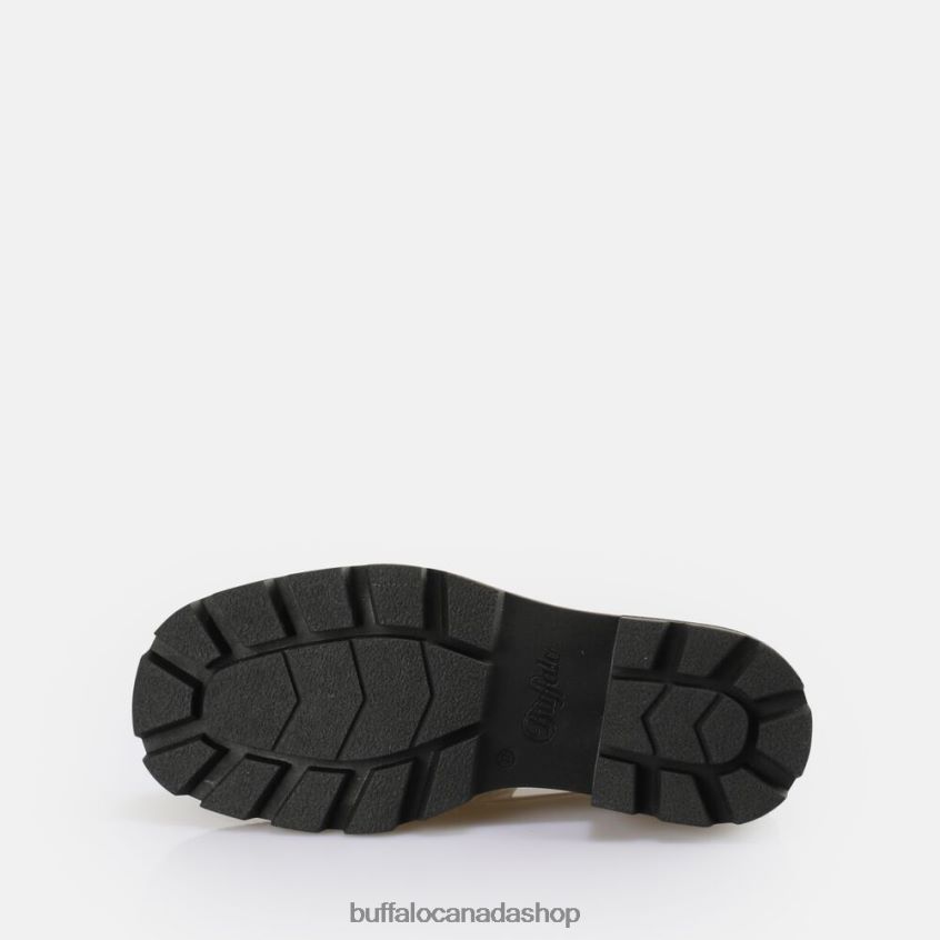 Square Loafer shoe Black Buffalo ZL64TZ742 |Loafers