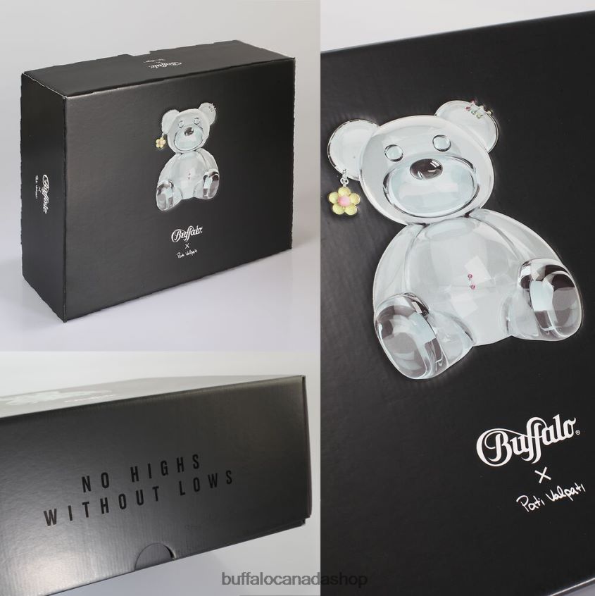 x Pati Valpati The Low Black Buffalo ZL64TZ751 |Loafers