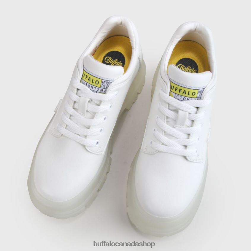 Aspha CLS Lace up vegan White Buffalo ZL64TZ590 |Sneakers