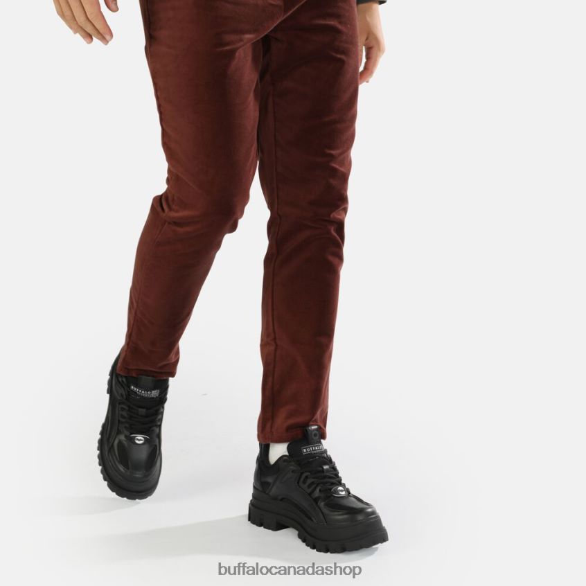 Aspha HYB Lace up vegan Black Buffalo ZL64TZ818 |Sneakers