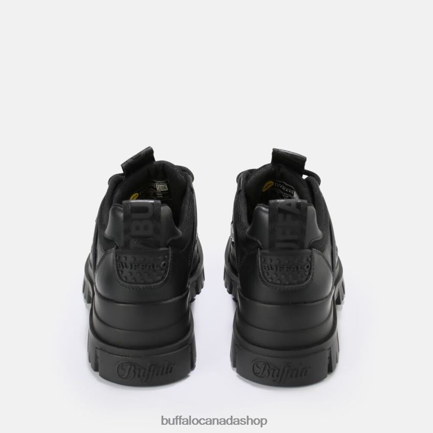 Aspha HYB Lace up vegan Black Buffalo ZL64TZ818 |Sneakers