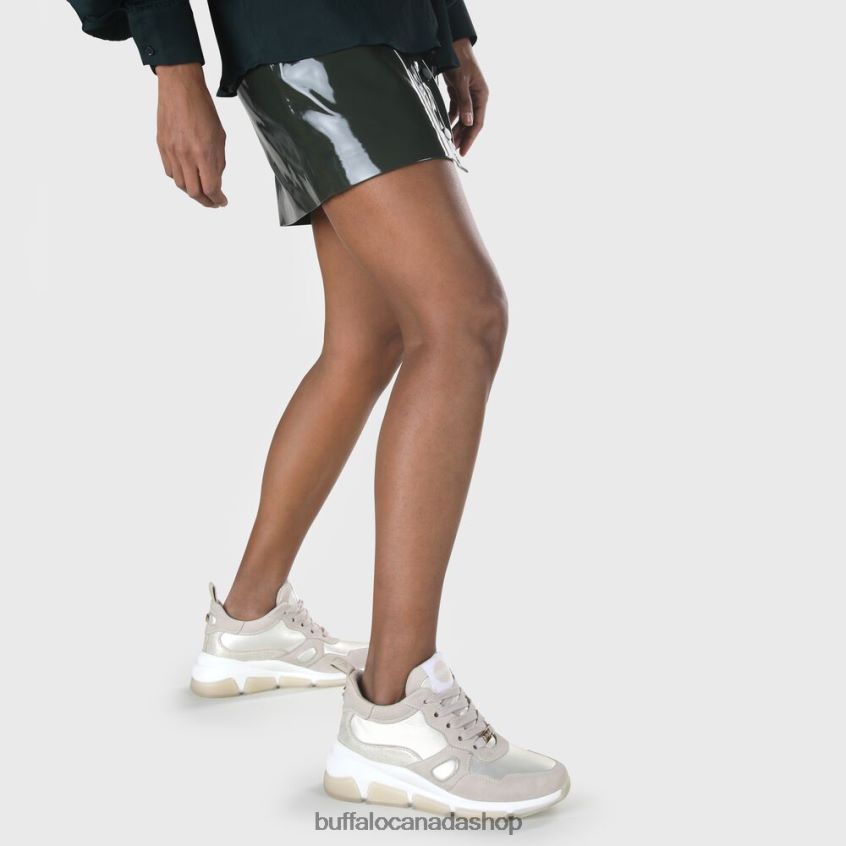 Batter Soft vegan sneakers Taupe Buffalo ZL64TZ865 |Sneakers