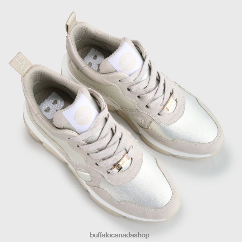 Batter Soft vegan sneakers Taupe Buffalo ZL64TZ865 |Sneakers
