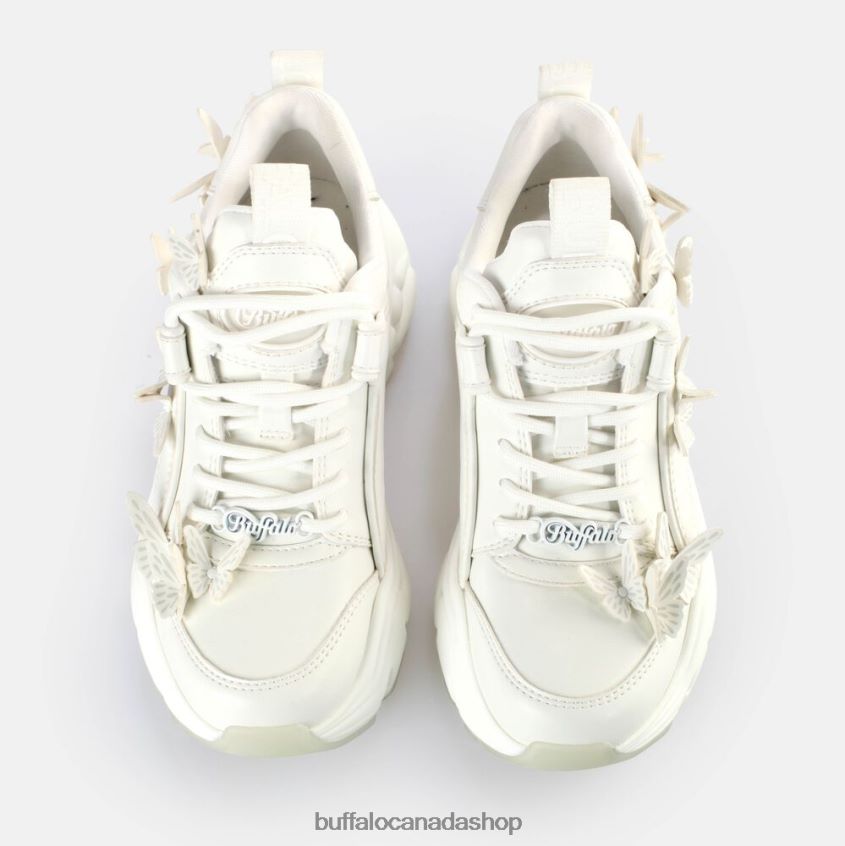 Binary Butterfly Sneakers Low vegan White/Mermaid Buffalo ZL64TZ43 |Sneakers