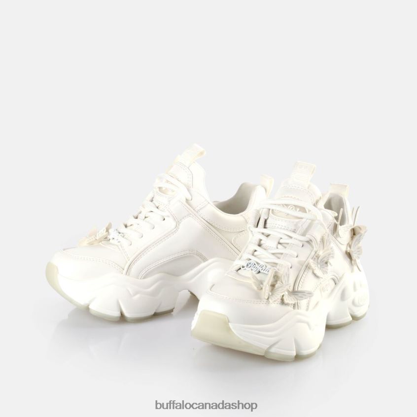 Binary Butterfly Sneakers Low vegan White/Mermaid Buffalo ZL64TZ43 |Sneakers