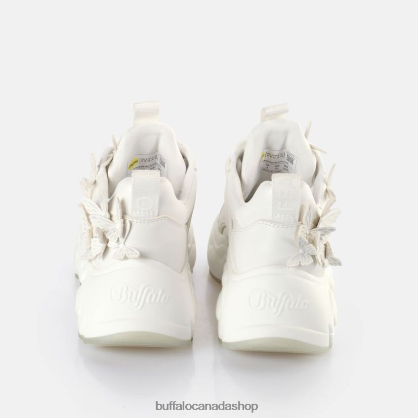 Binary Butterfly Sneakers Low vegan White/Mermaid Buffalo ZL64TZ43 |Sneakers