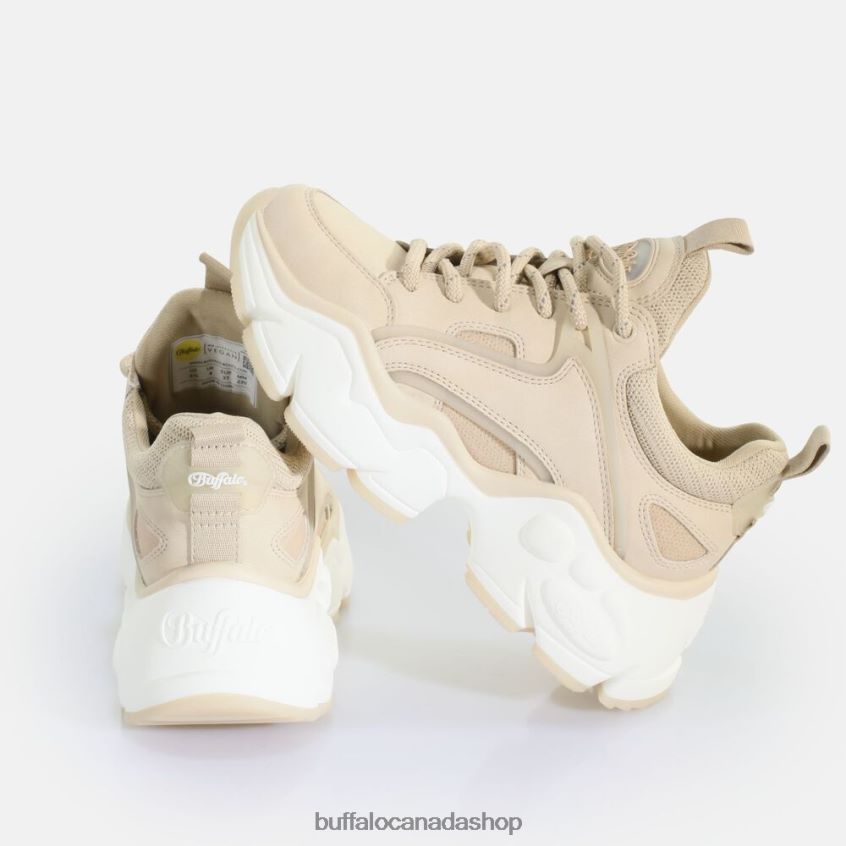 Binary C Sneaker Low vegan Cream Buffalo ZL64TZ402 |Sneakers