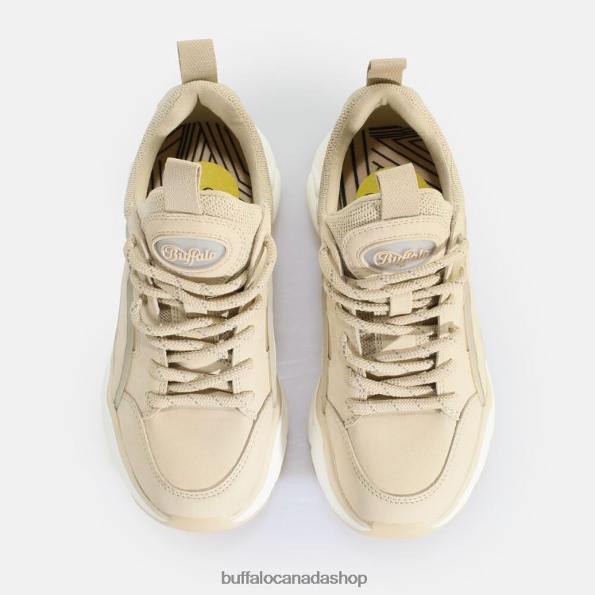 Binary C Sneaker Low vegan Cream Buffalo ZL64TZ402 |Sneakers