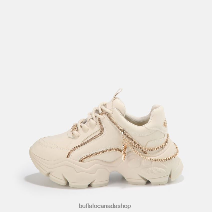 Binary Chain 2.0 Sneaker vegan Beige/Gold Buffalo ZL64TZ424 |Sneakers