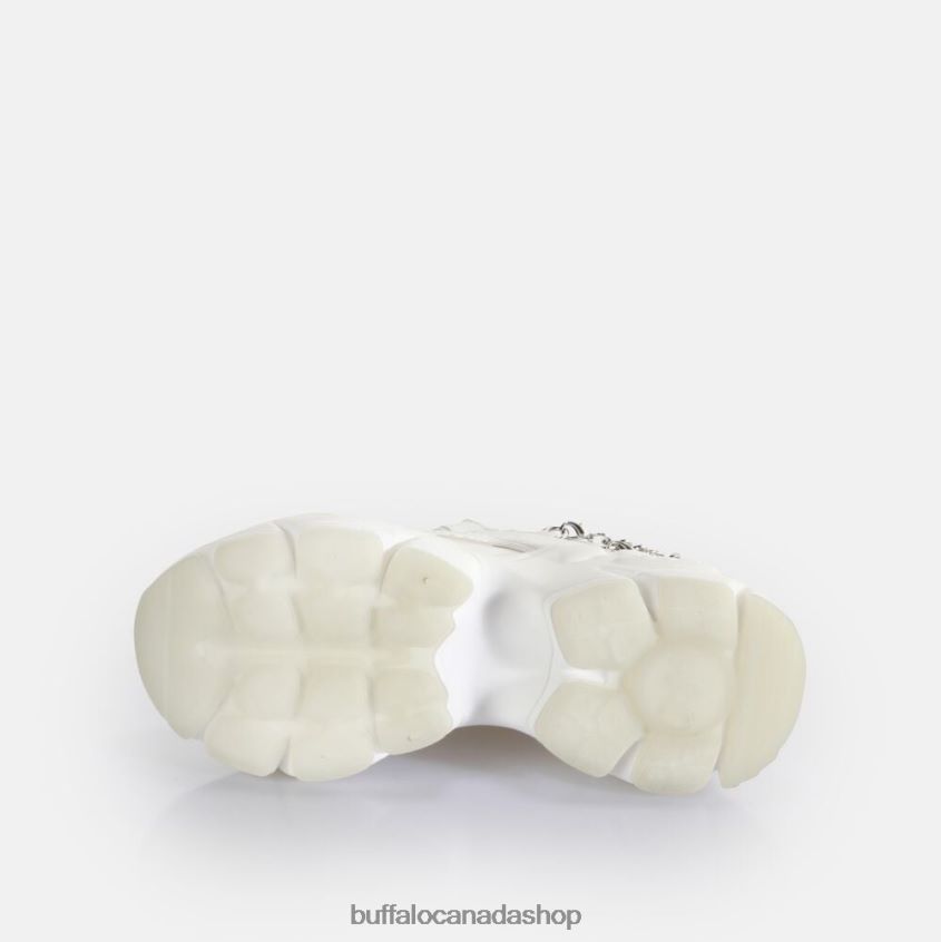 Binary Chain 3.0 trainer trainers low vegan White/Silver Buffalo ZL64TZ418 |Sneakers