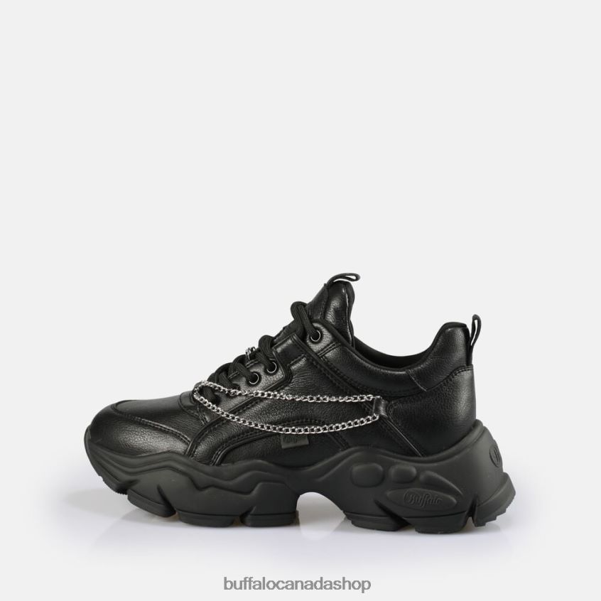 Binary Chain Sneaker Black Buffalo ZL64TZ759 |Sneakers