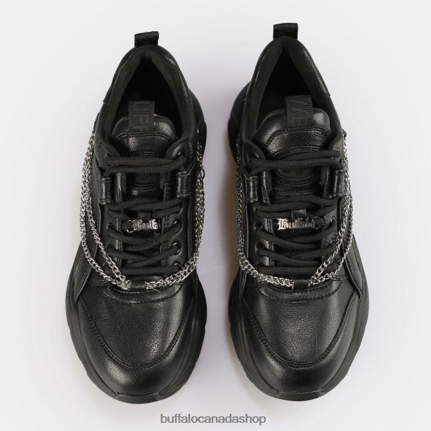 Binary Chain Sneaker Black Buffalo ZL64TZ759 |Sneakers