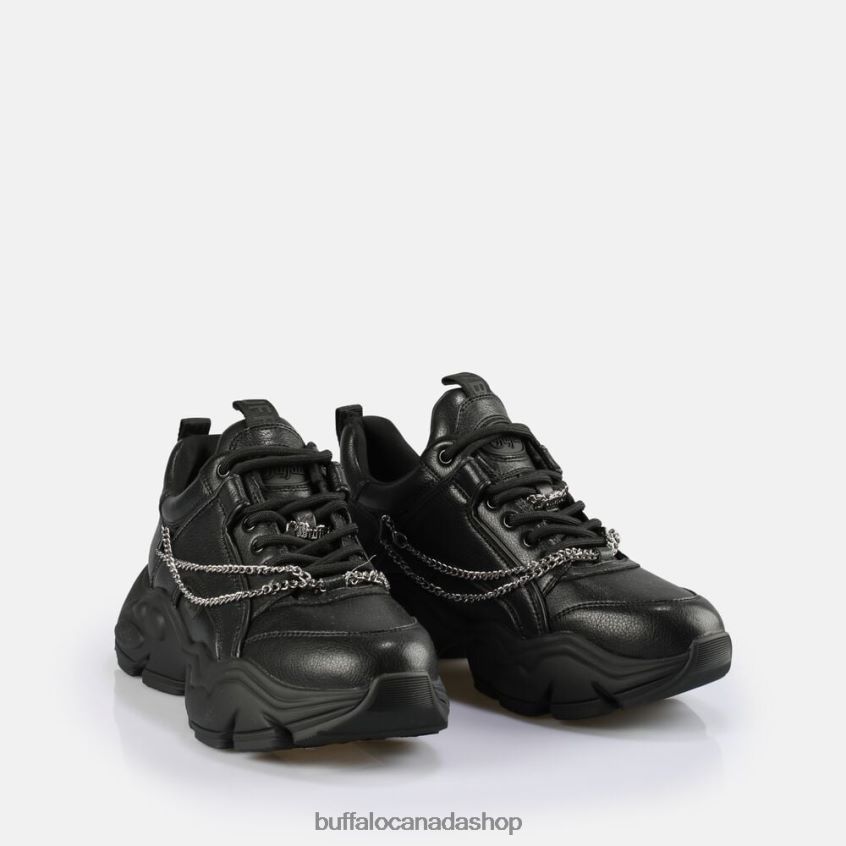 Binary Chain Sneaker Black Buffalo ZL64TZ759 |Sneakers